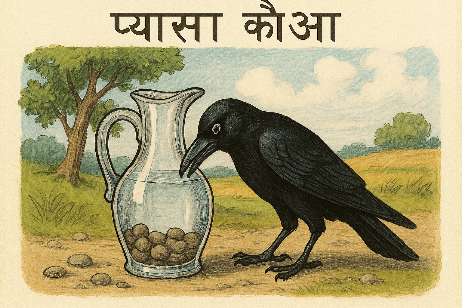 प्यासा कौआ