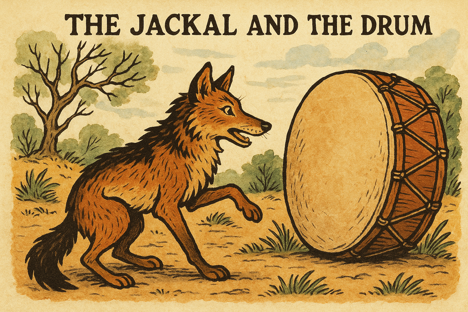 The Jackal and the Drum