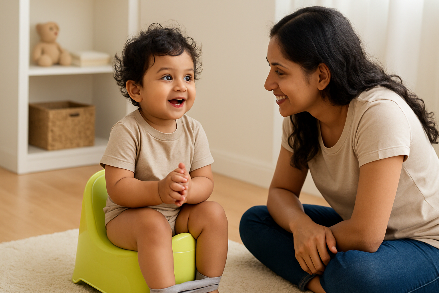 बच्चे को पॉटी ट्रेनिंग कैसे दें: आसान और असरदार तरीका