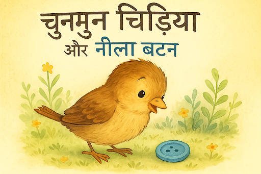 चुनमुन चिड़िया और नीला बटन